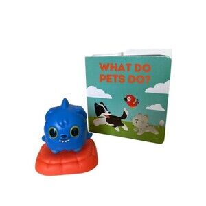 Wendy’s Kids Meal Toys My Strange Pet SharkDog Shark Dog What Do Pets Do Book